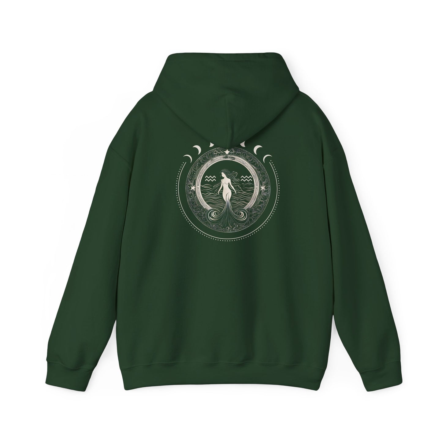 Aquarius Zodiac Hoodie: Astrology Graphic Sweatshirt
