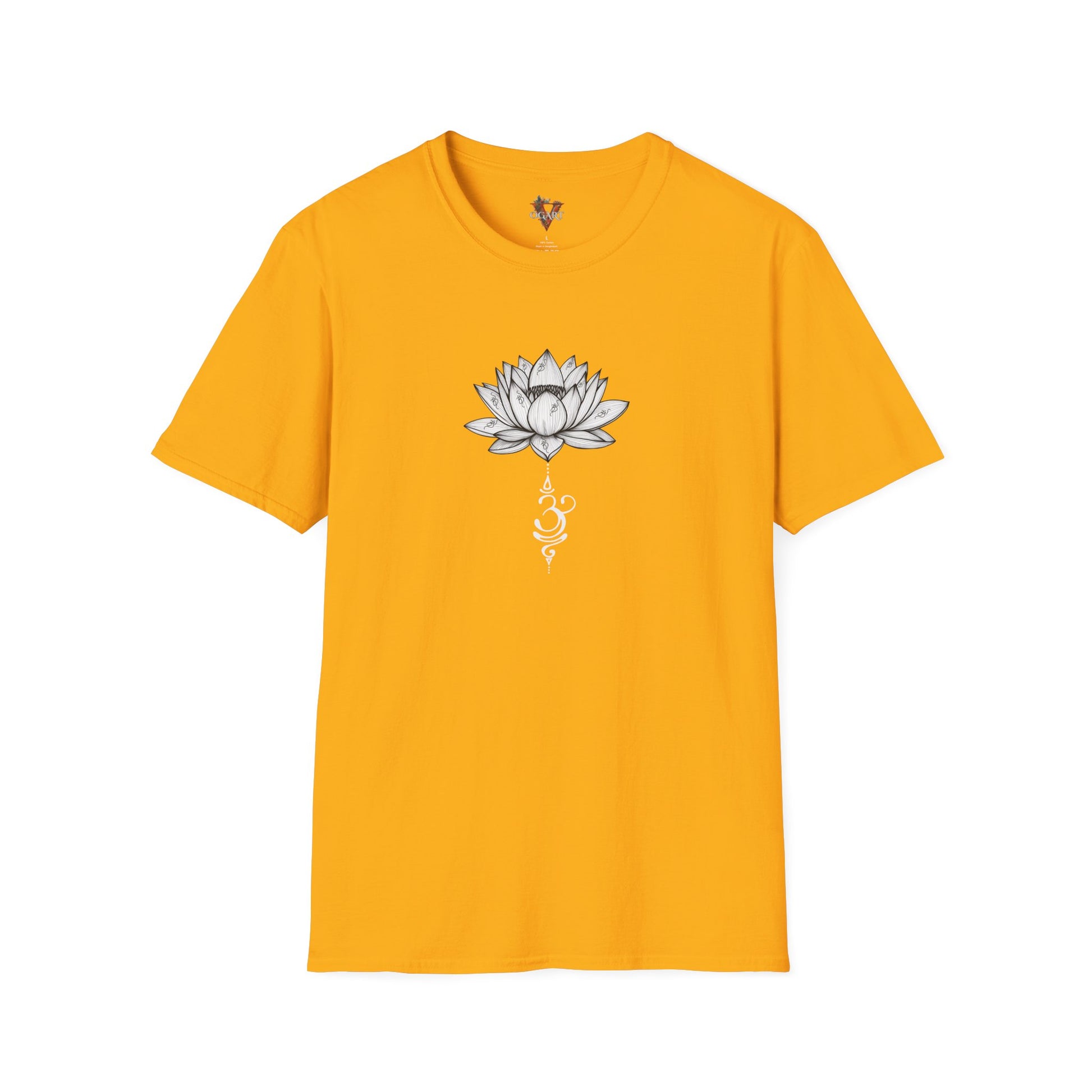Spiritual T-shirt Om Blossom - Flower Design - Vogart