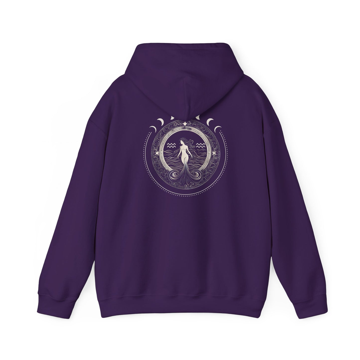 Aquarius Zodiac Hoodie: Astrology Graphic Sweatshirt