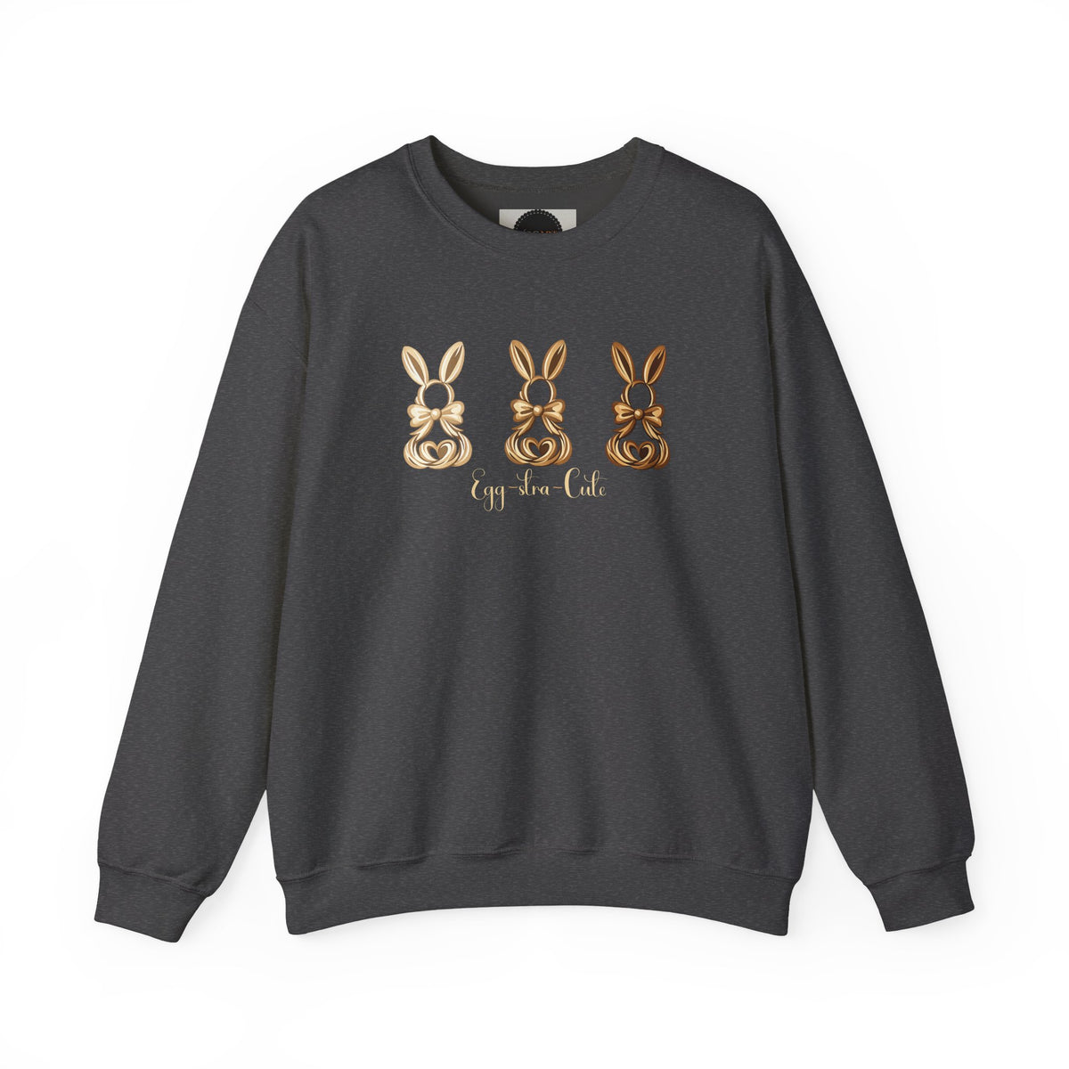 Bunny Trio Sweatshirt: Egg-stra Cute Rabbit Shirt