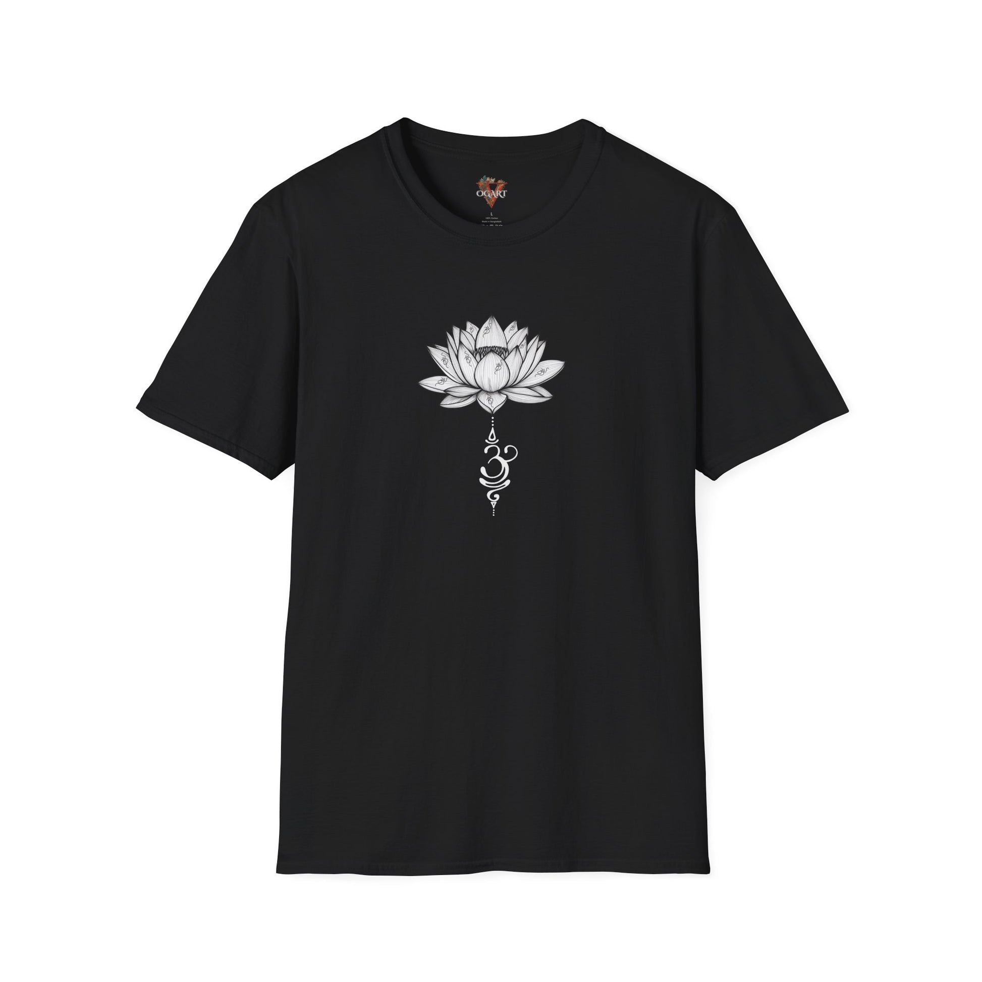 Spiritual T-shirt Om Blossom - Flower Design - Vogart