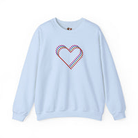 3D Colorful Heart Sweatshirt – Comfort and Artistry