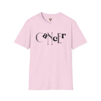 Duality Cancer T‑Shirt – Bold Zodiac Wordmark Tee - Vogart