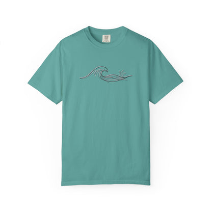 Wave Starfish T-Shirt: Comfort Colors Coastal Tee