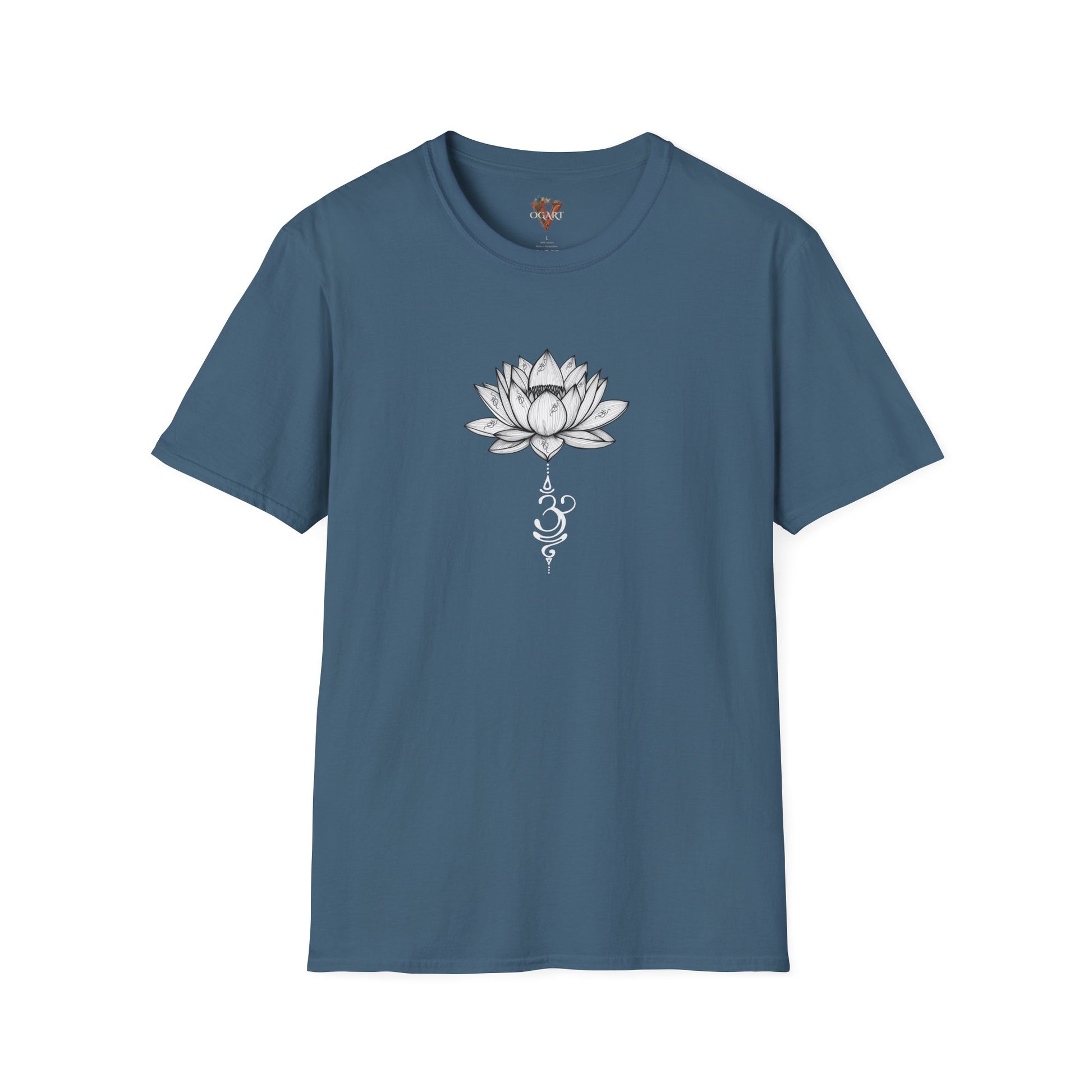 Spiritual T-shirt Om Blossom - Flower Design - Vogart