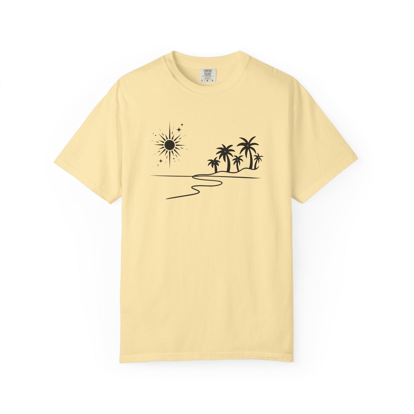 Celestial Beach Comfort Colors Shirt: Summer Graphic Tee