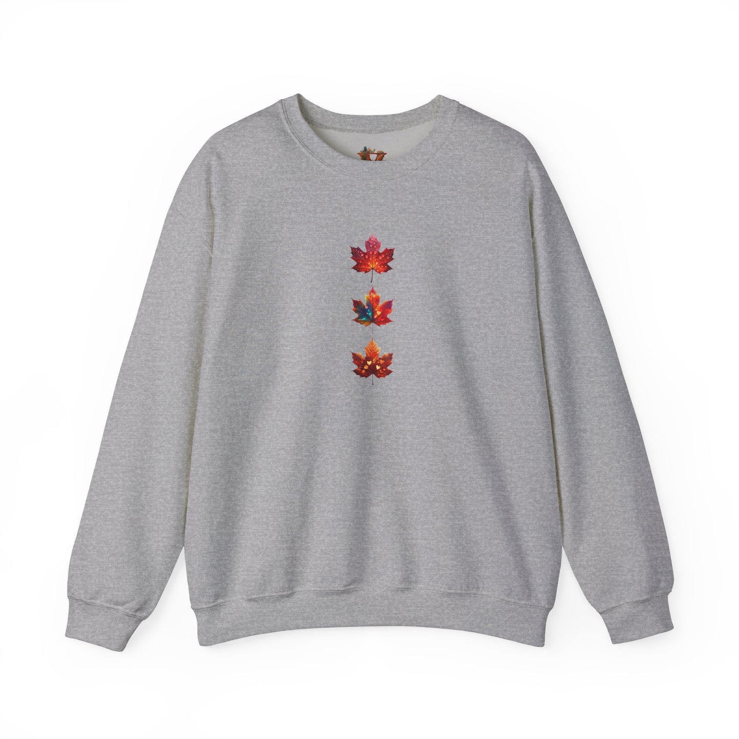 Canadian Heart Leaves Sweatshirt – Unique & Cozy Design