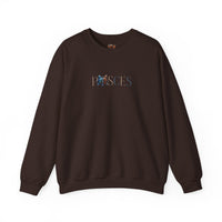Classic Pisces Zodiac Sweatshirt – Blue & Beige