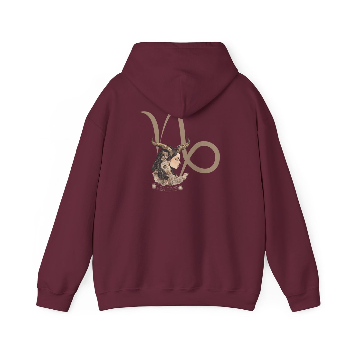 Capricorn Zodiac Hoodie: Back Print - Birthday Gift