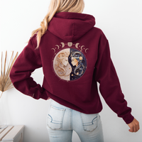 Gemini Hoodie – Moon Phases & Constellation Zodiac Pullover