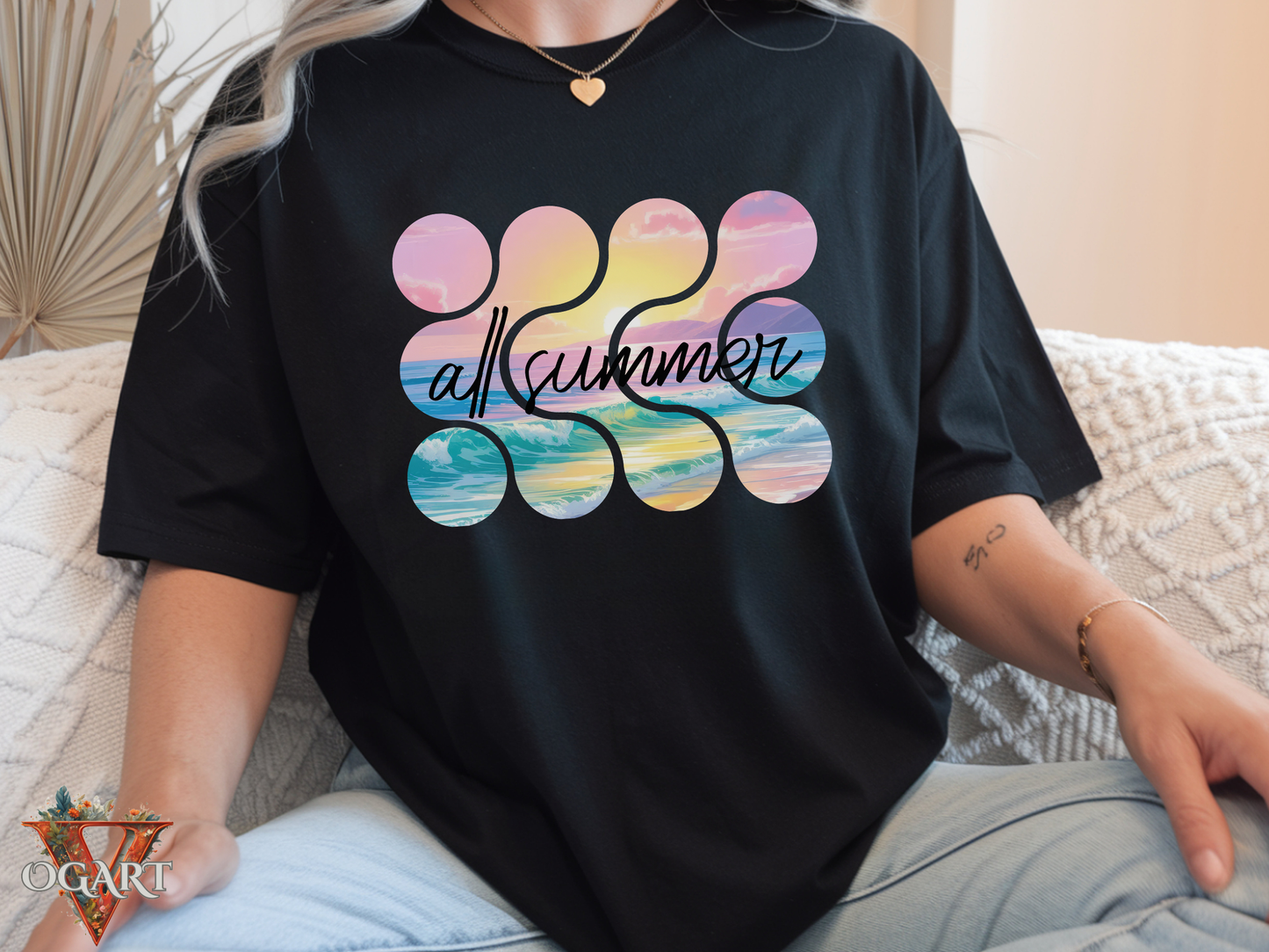 Summer Beach Shirt: All Summer Graphic Tee