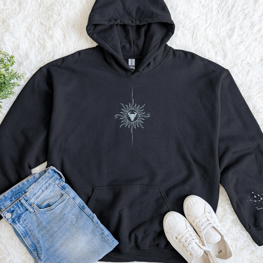 Taurus Zodiac Hoodie: Astrology Constellation Sweatshirt