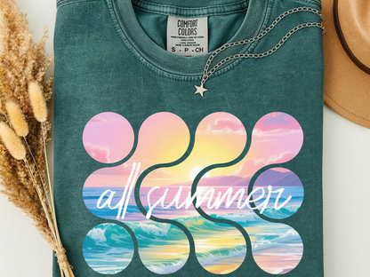 Summer Beach Shirt: All Summer Graphic Tee