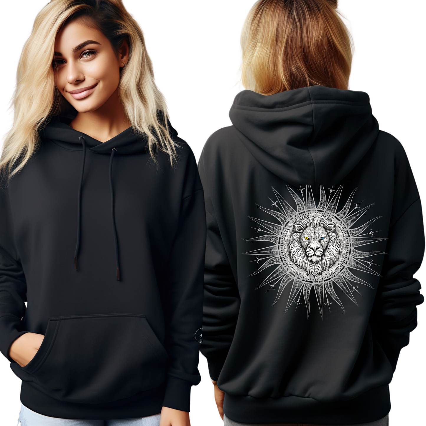 Radiant Leo Hoodie - Comfort And Style