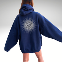 Leo Zodiac Hoodie – Radiant Lion Astrology Sweatshirt
