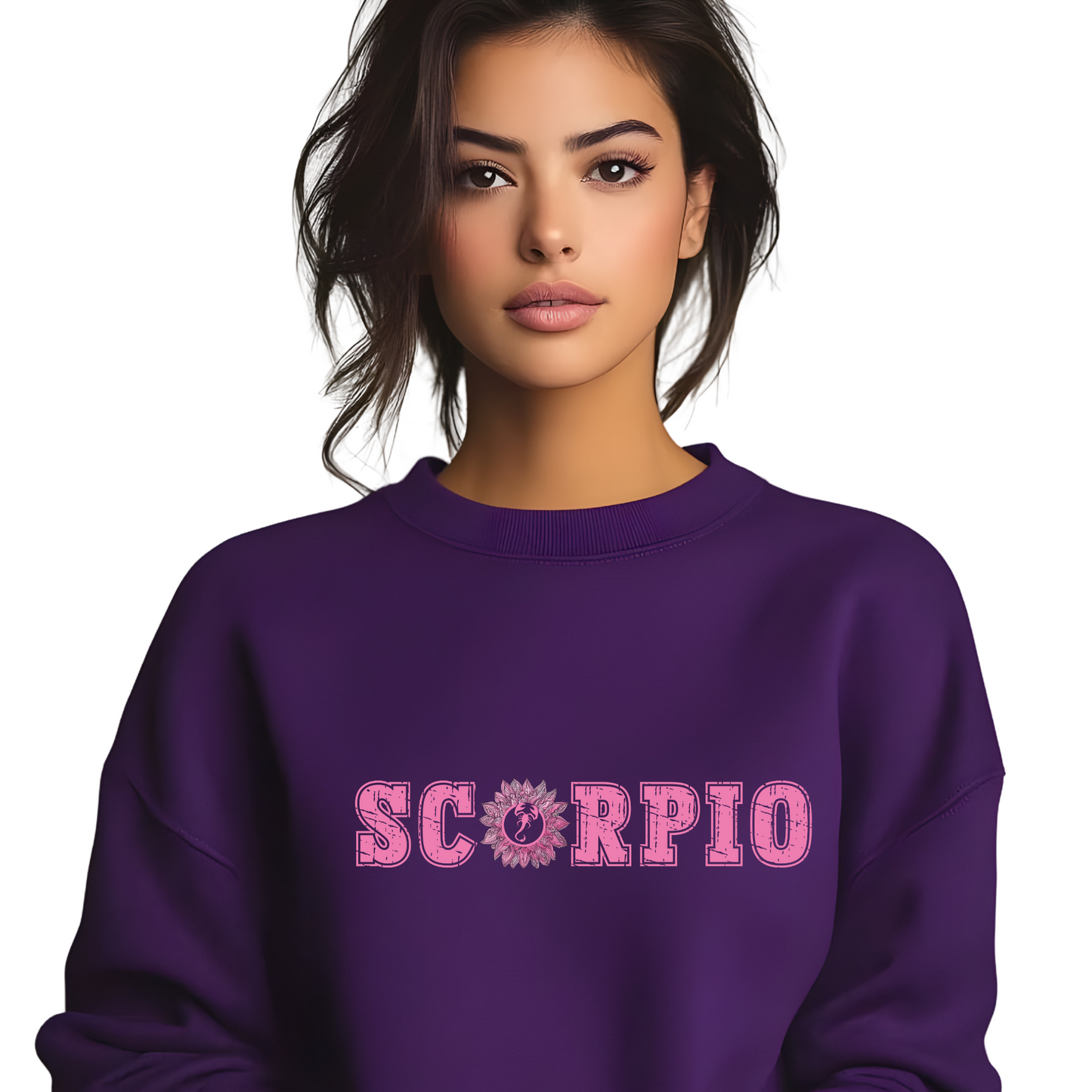 Scorpio Bloom Sweatshirt - Cozy And Comfort