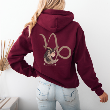Capricorn Zodiac Hoodie for Astrology Lovers – Warm Cotton Comfort