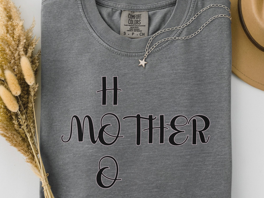 Motherhood T-Shirt: Comfort Colors Mom Shirt