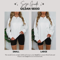 Leo Zodiac Pastel Lettering Sweatshirt – Cozy Astrology-Inspired